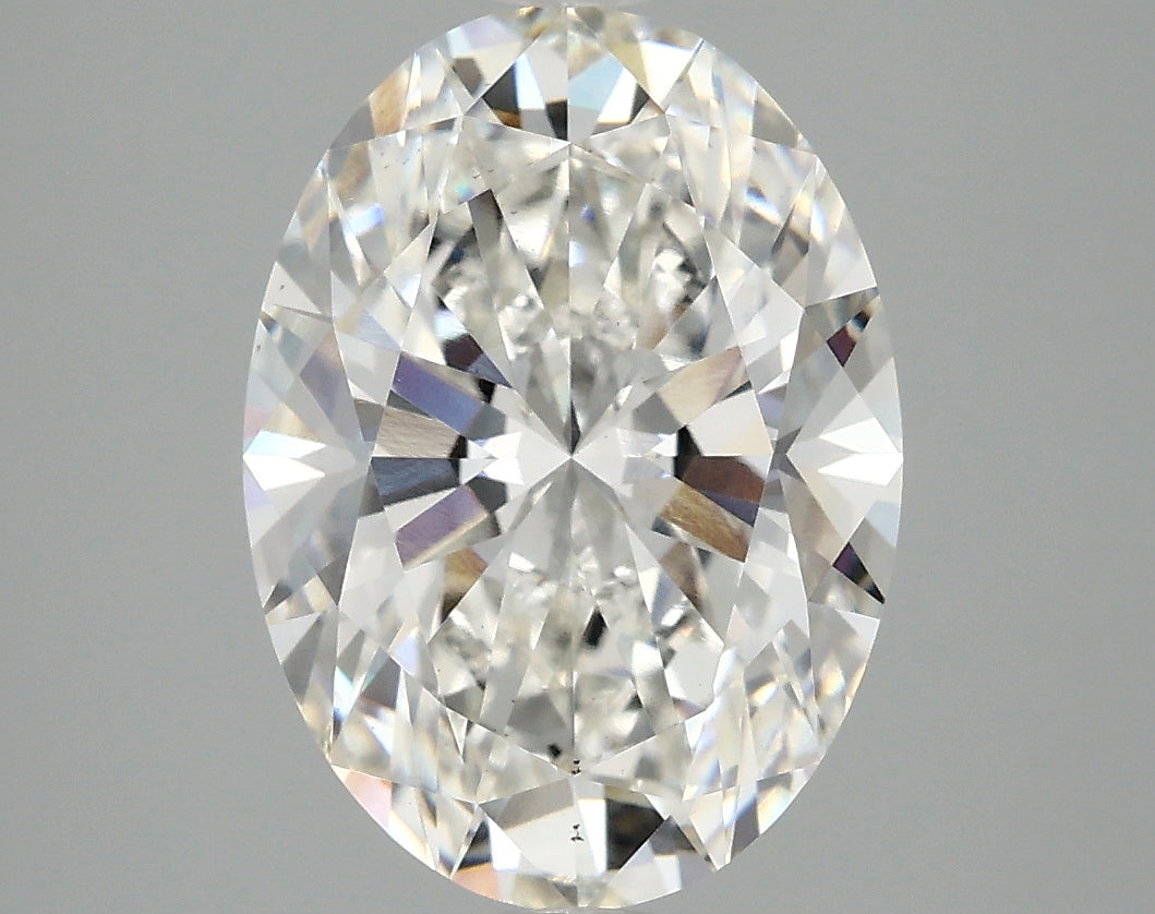 4.03 Carat F-VS1 Oval Lab Diamond