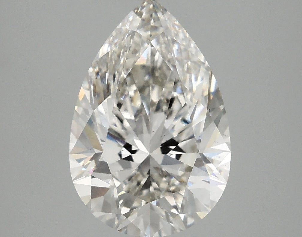 3.06 Carat G-VS2 Pear Lab Diamond