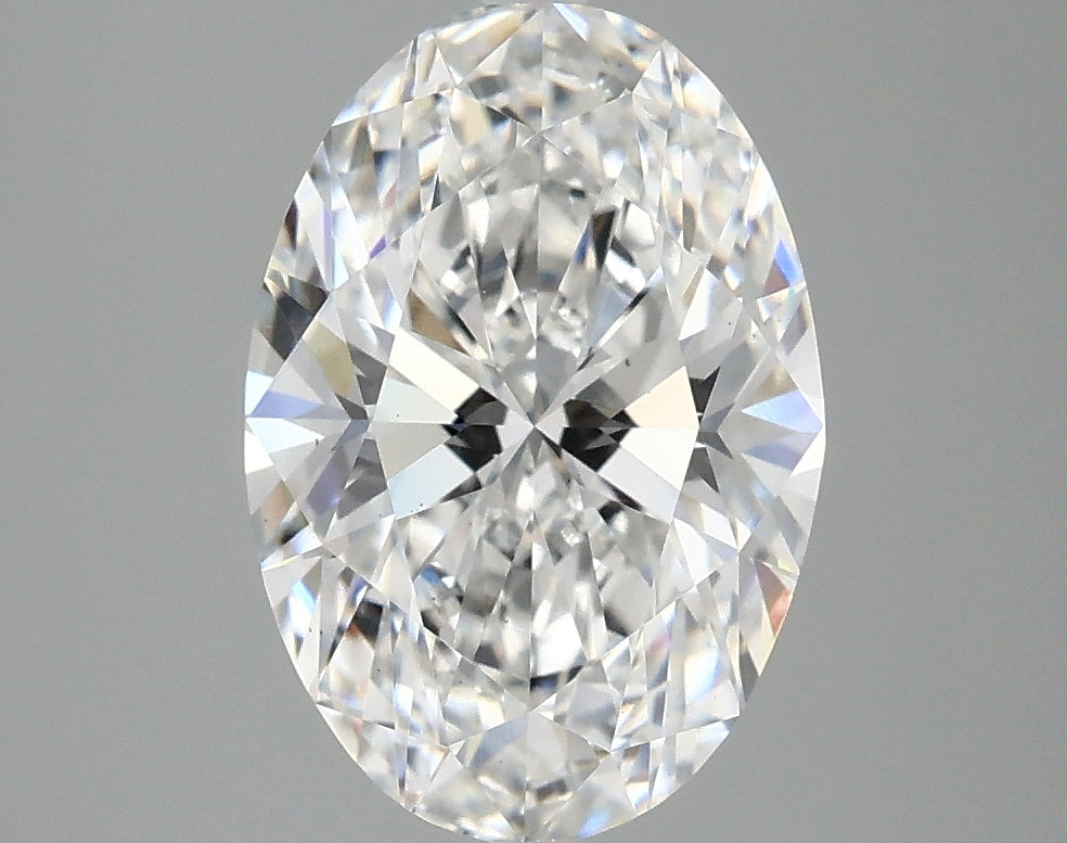 2.82 Carat E-VS2 Oval Lab Diamond