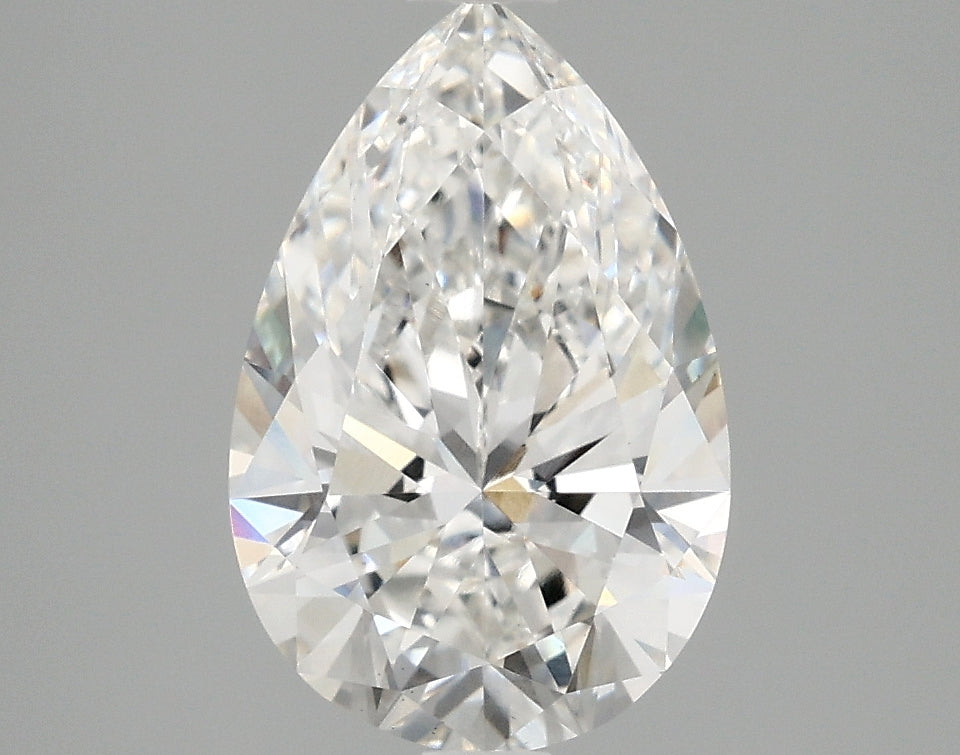 2.37 Carat F-VS1 Pear Lab Diamond