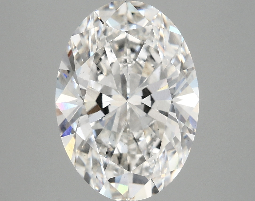 4.06 Carat G-VS2 Oval Lab Diamond