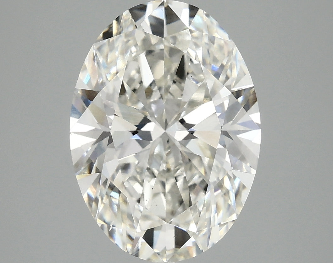 4.05 Carat G-VS1 Oval Lab Diamond