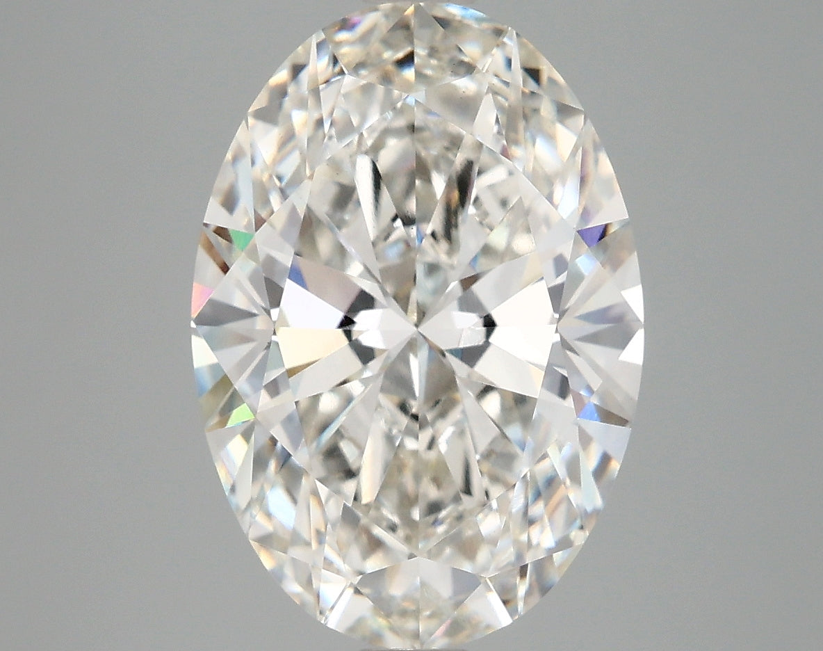 4.84 Carat G-VS1 Oval Lab Diamond