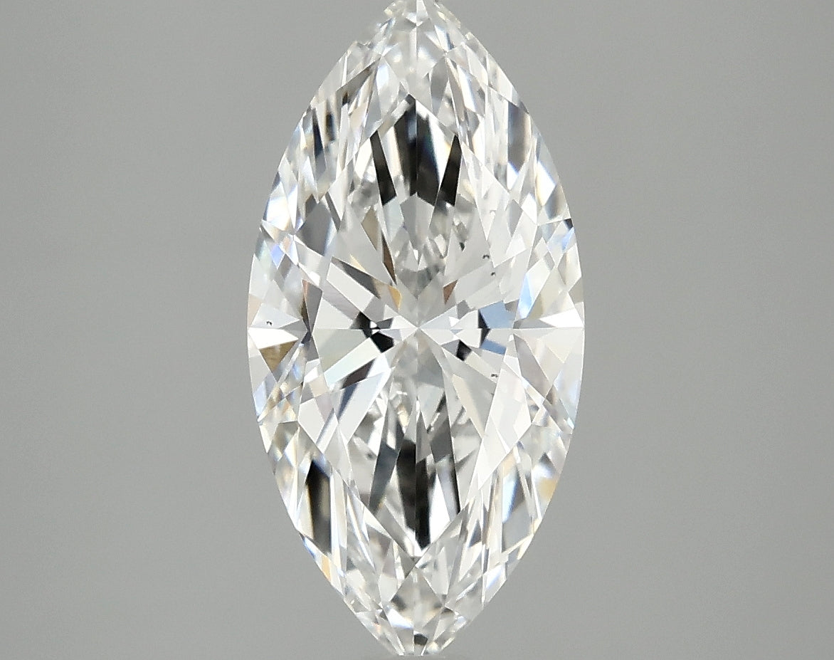 2.42 Carat F-VS1 Marquise Lab Diamond
