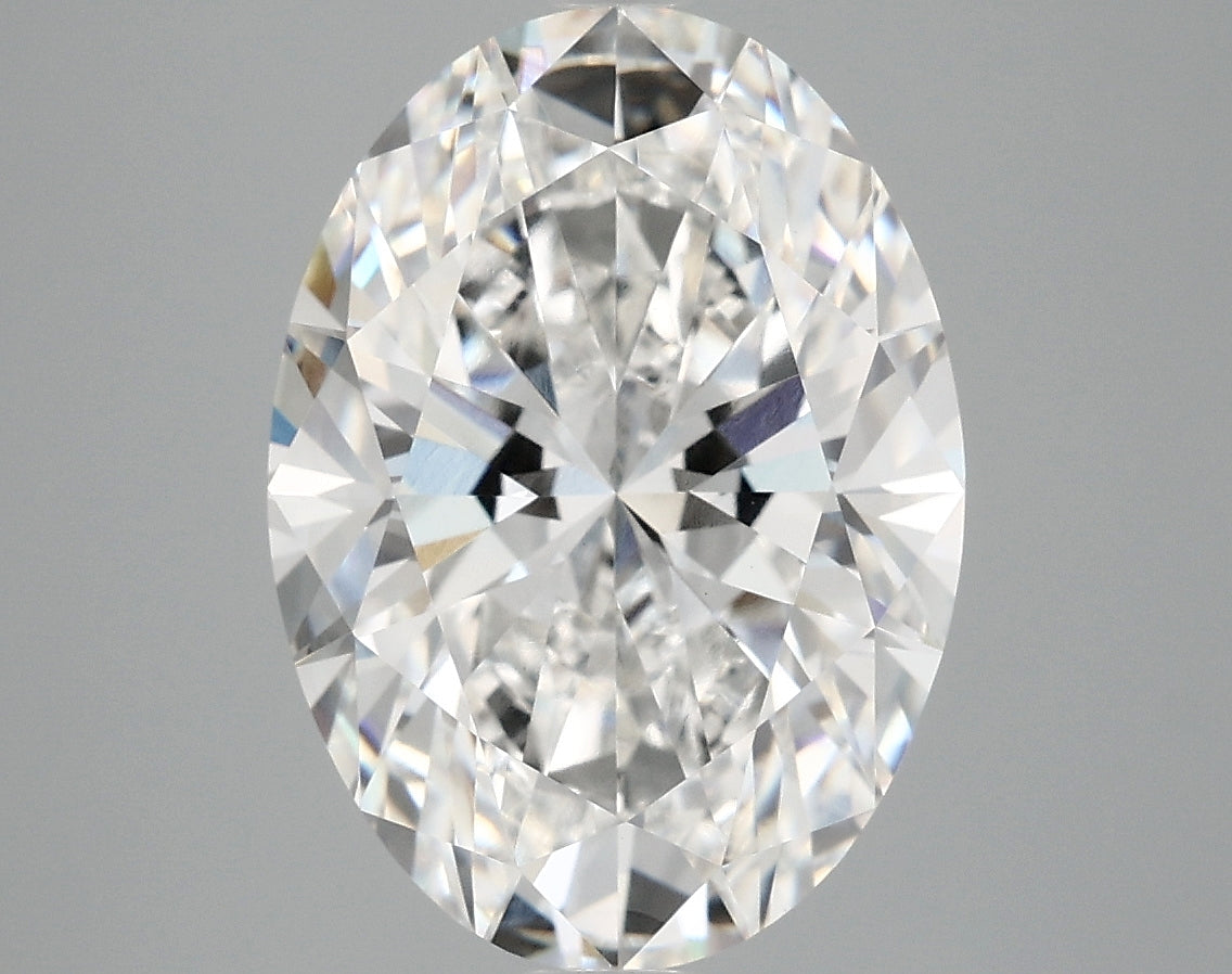 5.01 Carat F-VVS2 Oval Lab Diamond