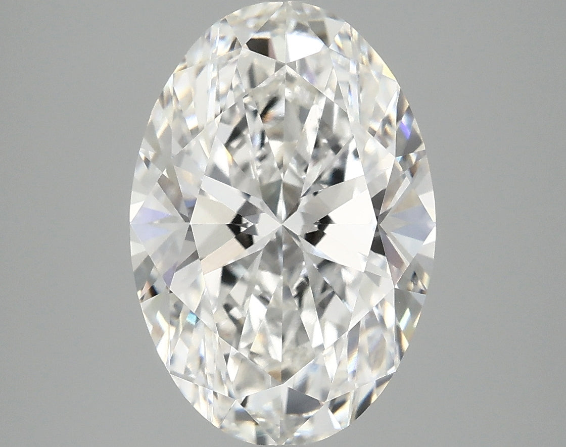 4.00 Carat F-VVS2 Oval Lab Diamond