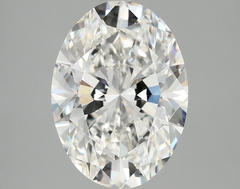 3.09 Carat G-VS1 Oval Lab Diamond