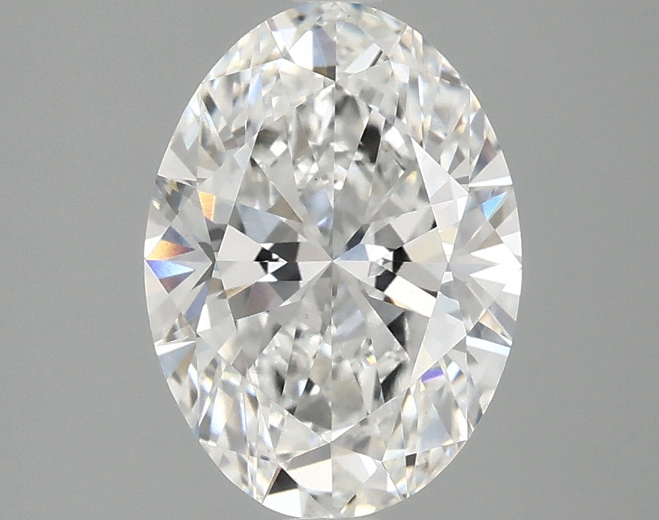 2.58 Carat E-VVS2 Oval Lab Diamond
