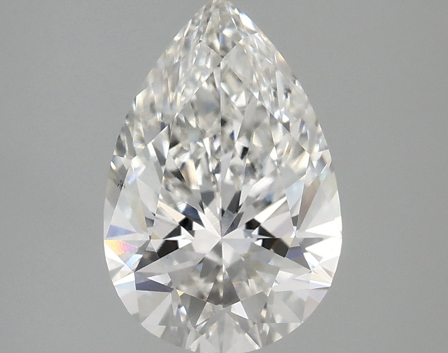 2.07 Carat F-VS2 Pear Lab Diamond