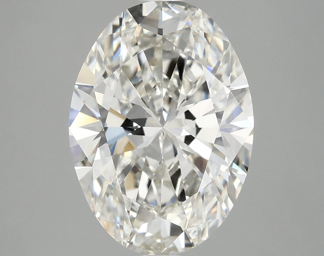 3.98 Carat G-VS1 Oval Lab Diamond