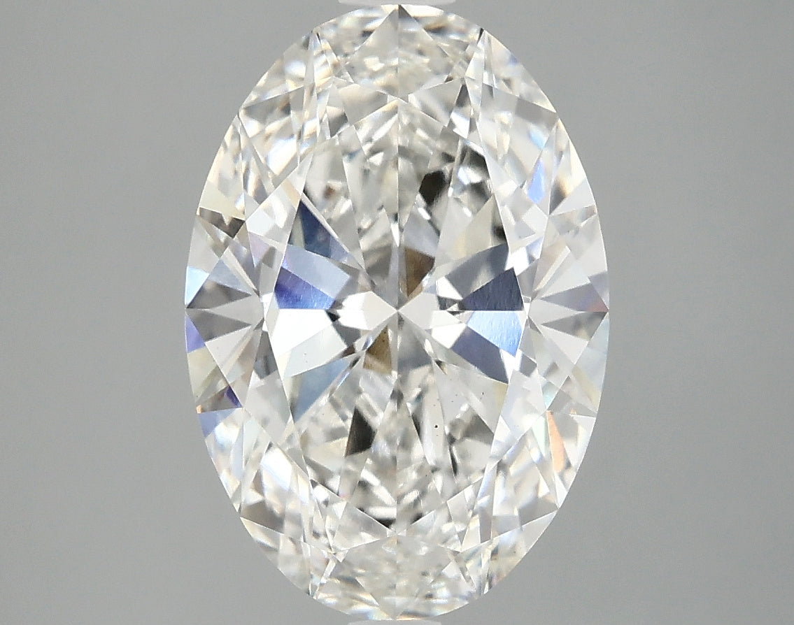 3.78 Carat G-VS1 Oval Lab Diamond