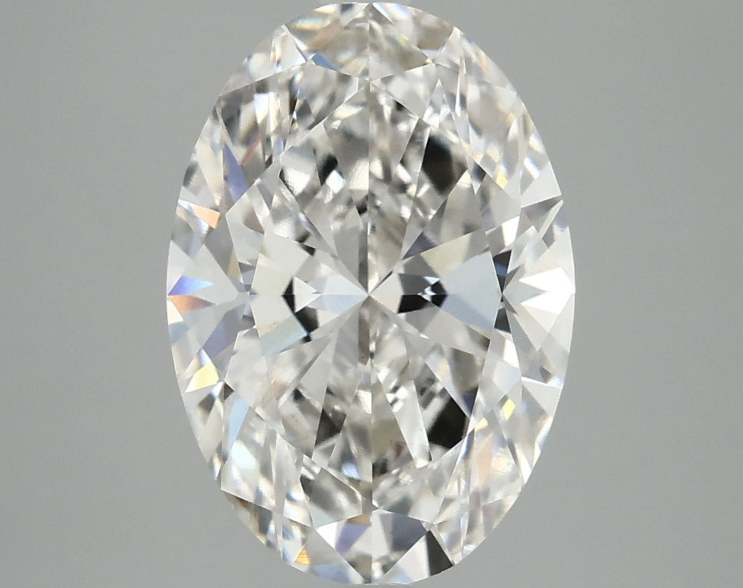3.94 Carat G-VS1 Oval Lab Diamond