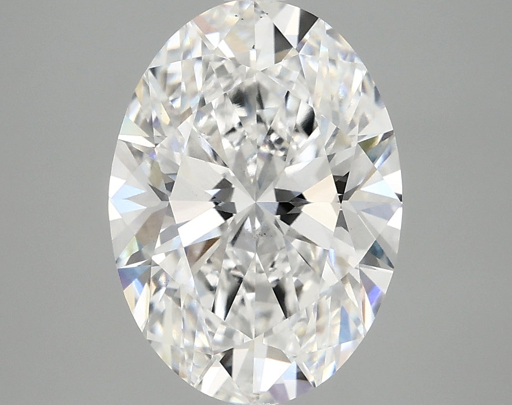 3.69 Carat E-VS2 Oval Lab Diamond