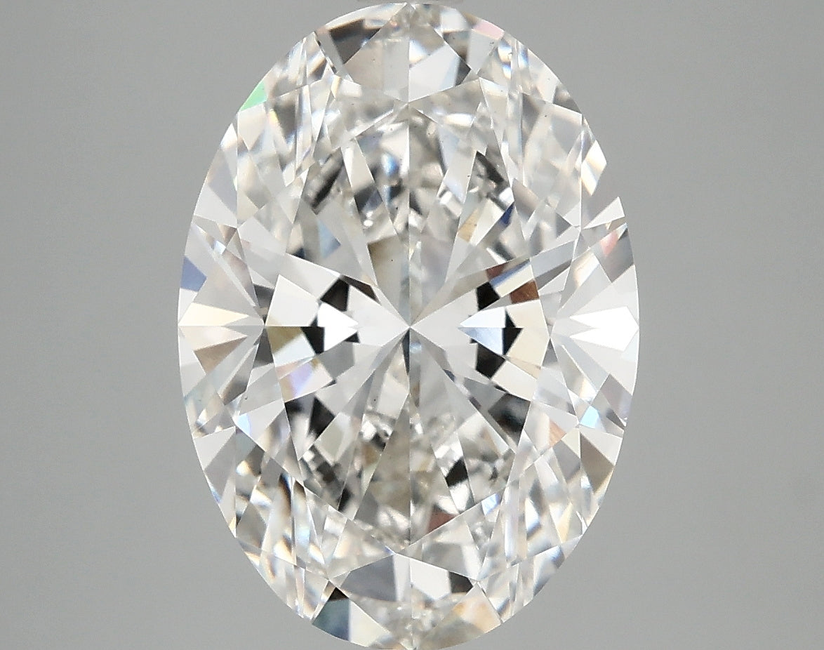 5.05 Carat G-VS1 Oval Lab Diamond