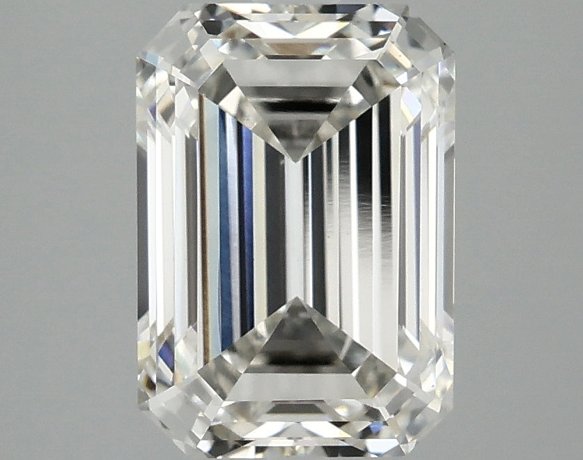 3.04 Carat G-VVS2 Emerald Lab Diamond