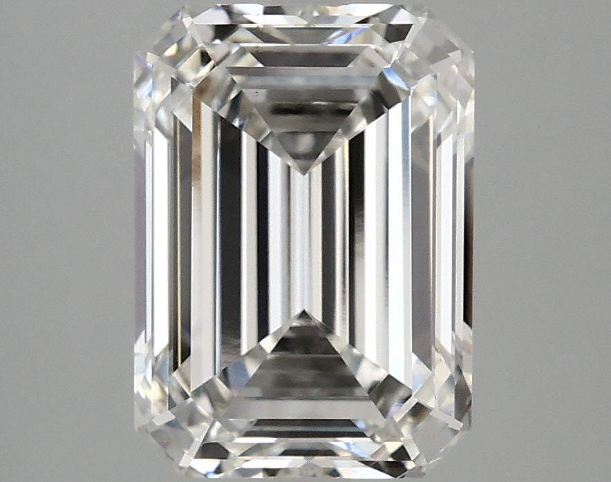 3.59 Carat G-VS1 Emerald Lab Diamond