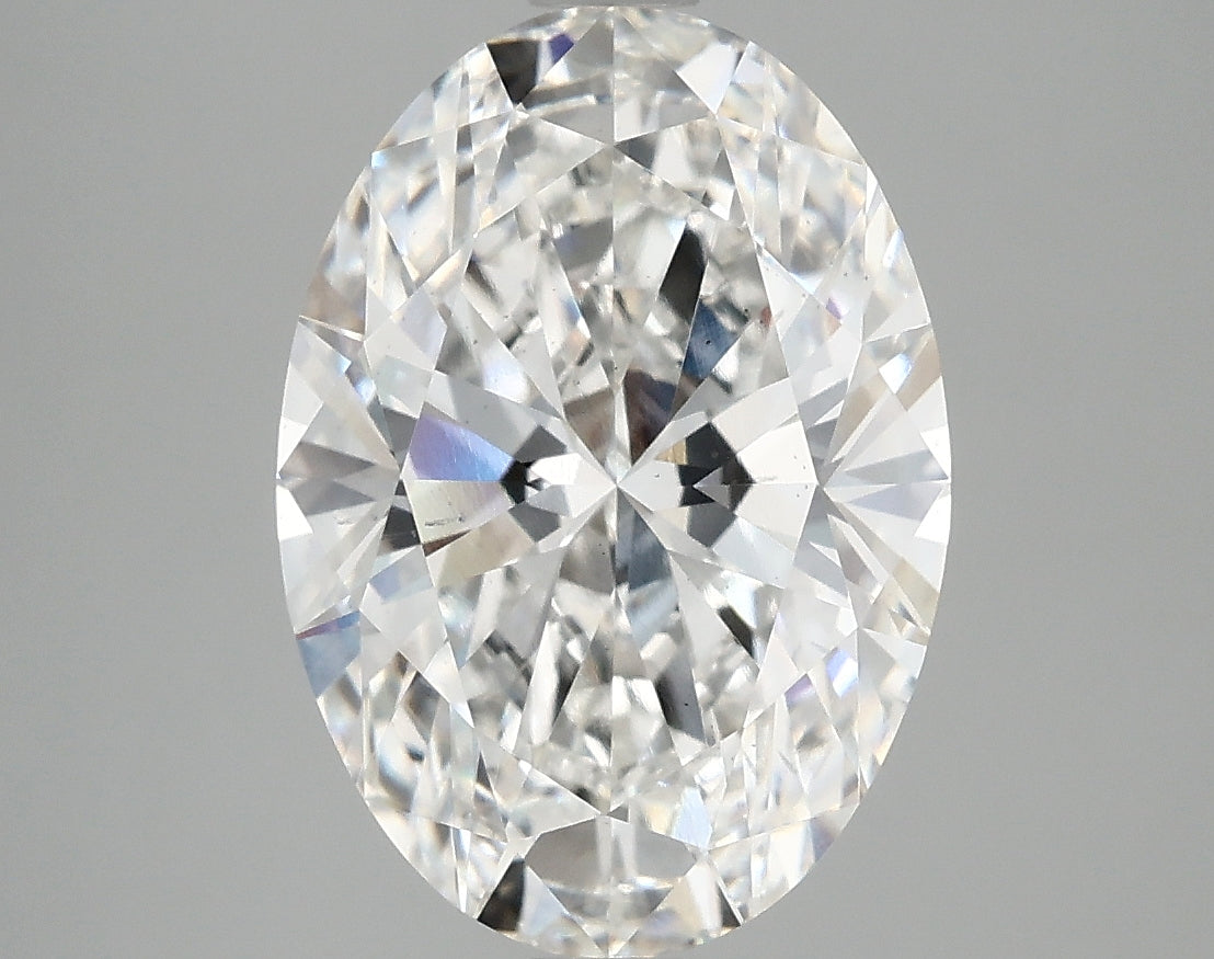 3.90 Carat E-VS2 Oval Lab Diamond