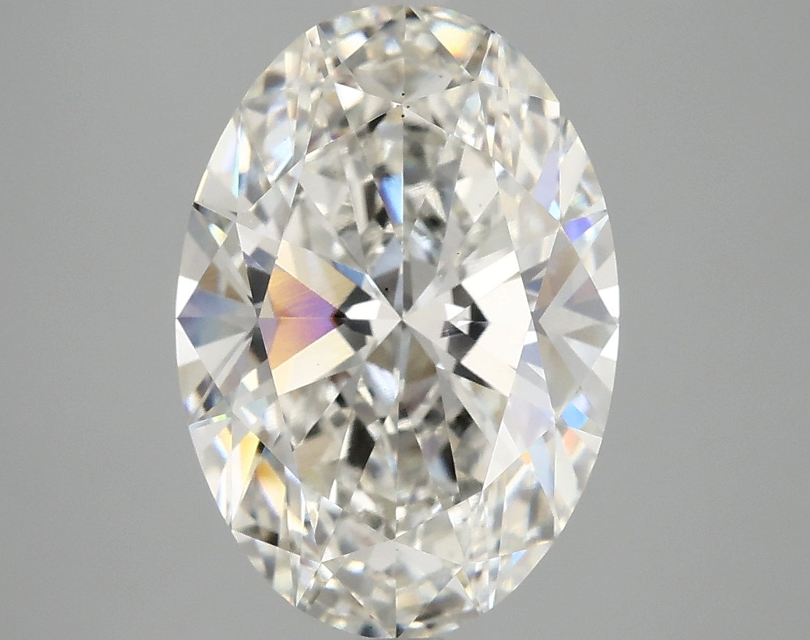 5.00 Carat G-VS1 Oval Lab Diamond