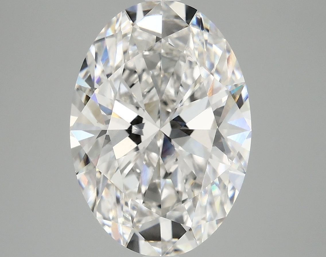 4.78 Carat G-VVS2 Oval Lab Diamond