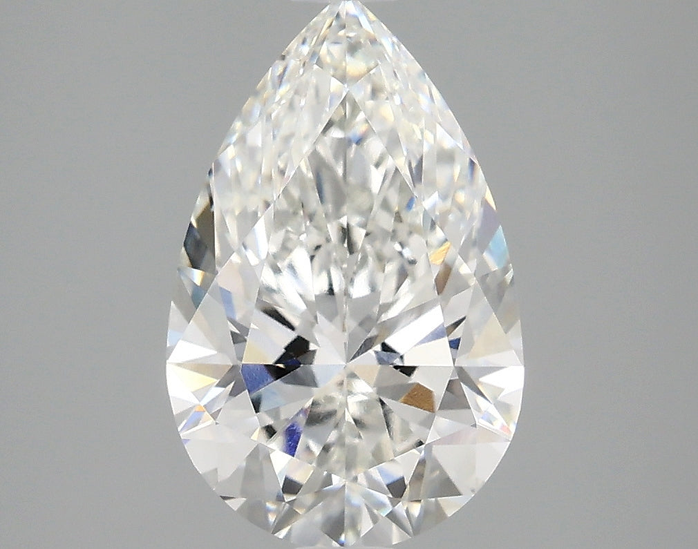 2.49 Carat F-VVS2 Pear Lab Diamond