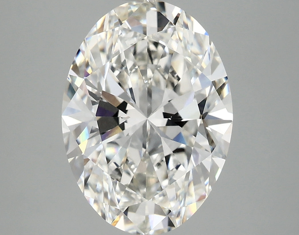 3.67 Carat G-VVS2 Oval Lab Diamond