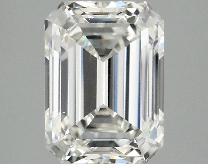 3.26 Carat G-VS1 Emerald Lab Diamond