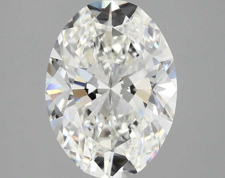 2.55 Carat F-VVS2 Oval Lab Diamond