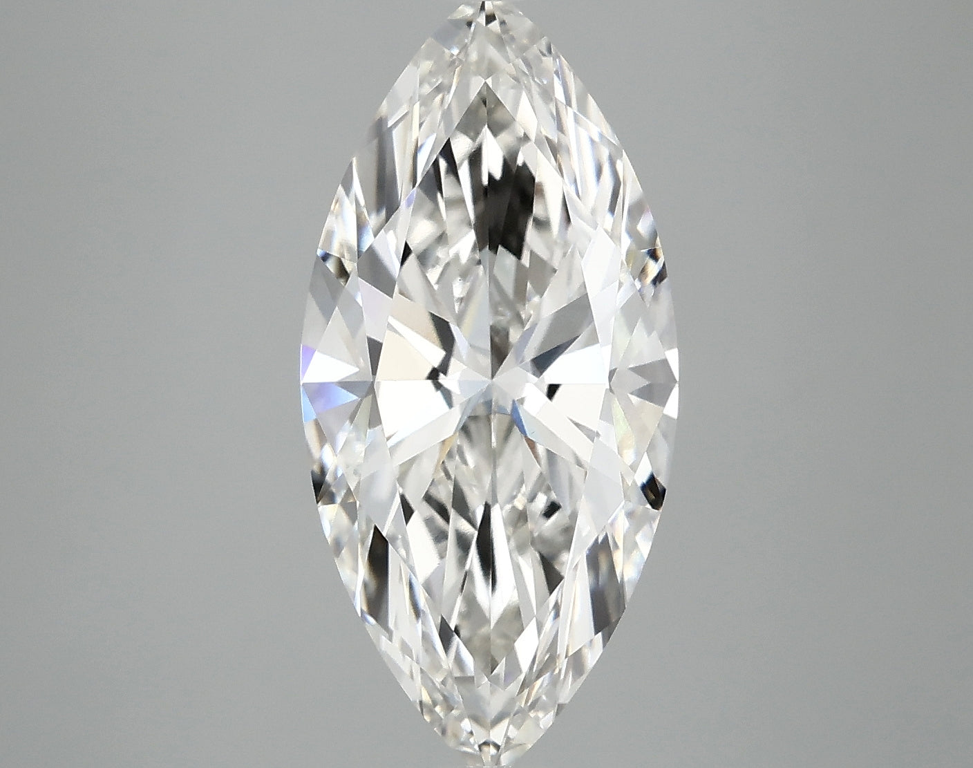 3.79 Carat G-VVS2 Marquise Lab Diamond