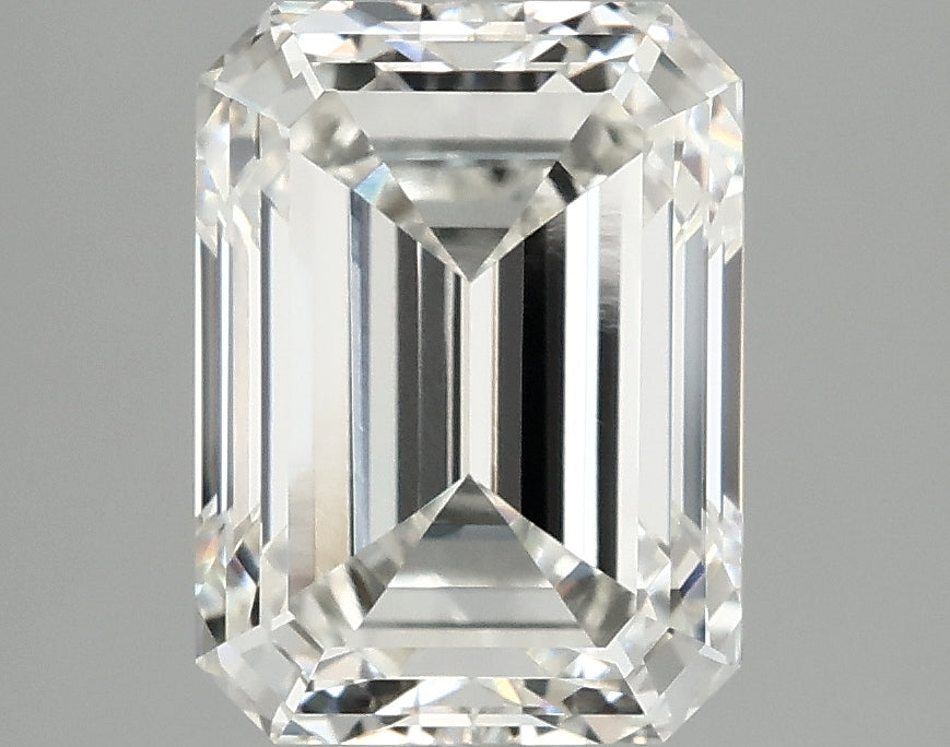 3.98 Carat G-VVS2 Emerald Lab Diamond