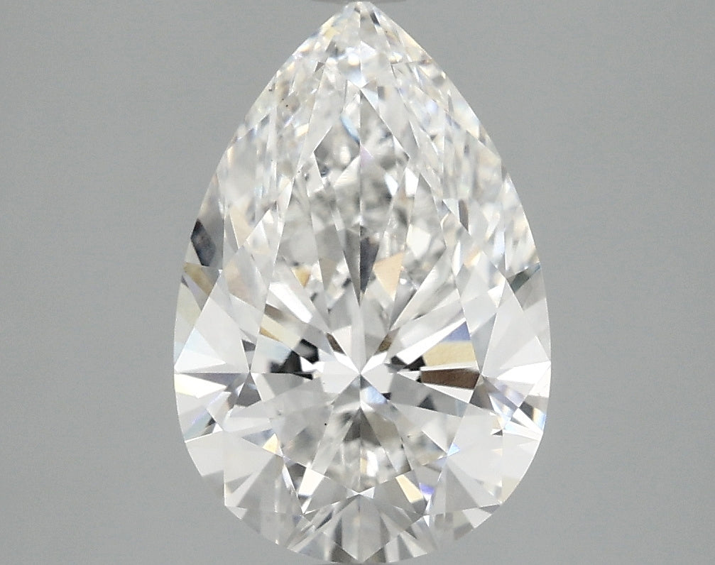 2.81 Carat E-VS1 Pear Lab Diamond