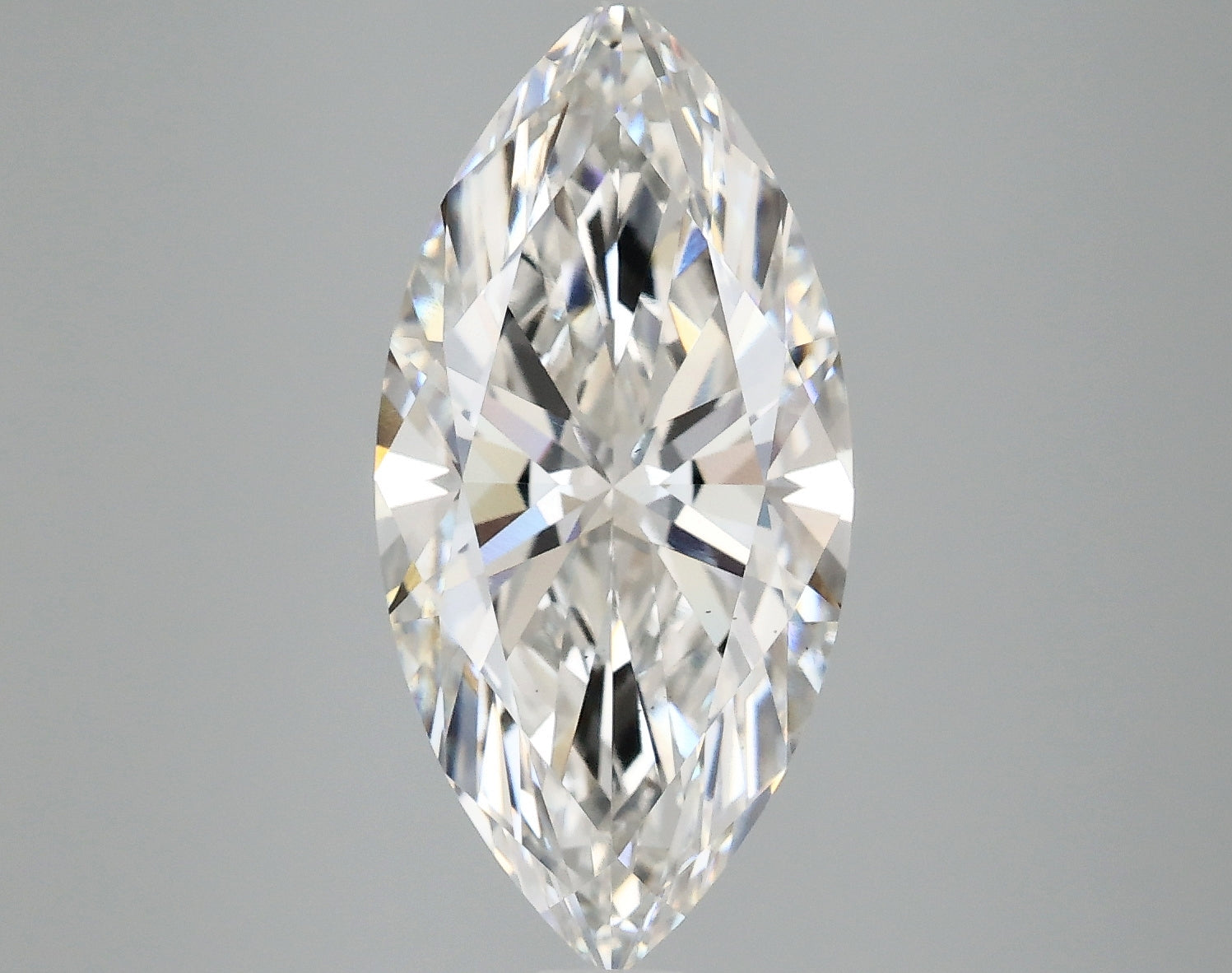 3.97 Carat F-VS1 Marquise Lab Diamond