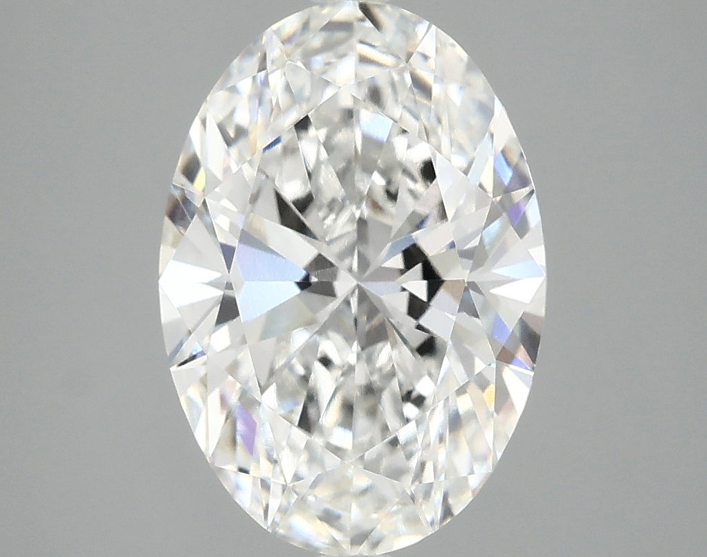 3.10 Carat F-VVS2 Oval Lab Diamond
