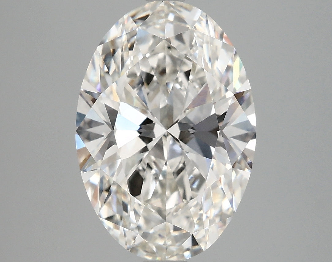 3.90 Carat G-VVS2 Oval Lab Diamond