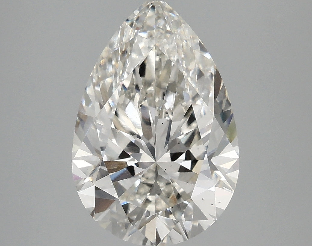3.02 Carat G-VS2 Pear Lab Diamond