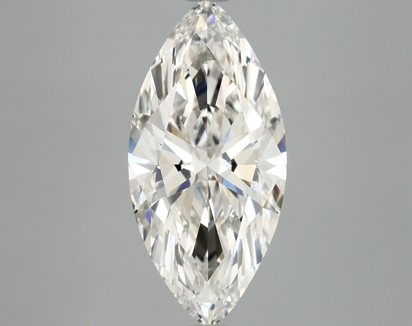 3.38 Carat G-VVS2 Marquise Lab Diamond