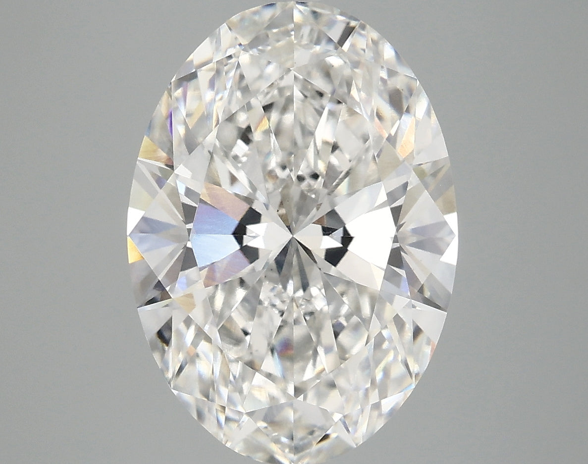 5.00 Carat F-VS1 Oval Lab Diamond