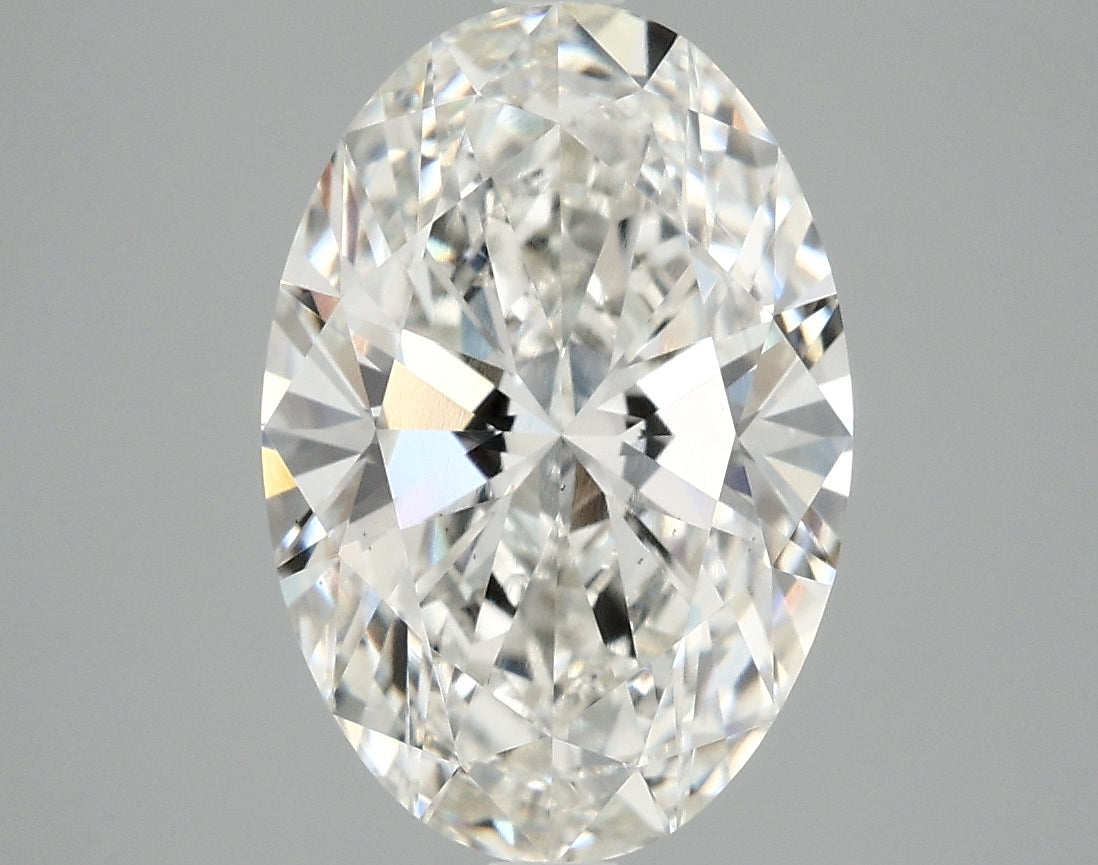 3.69 Carat G-VS2 Oval Lab Diamond
