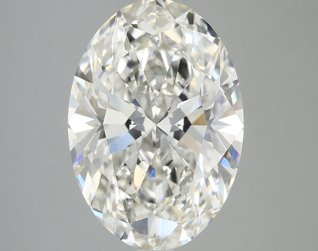 4.09 Carat G-VVS2 Oval Lab Diamond