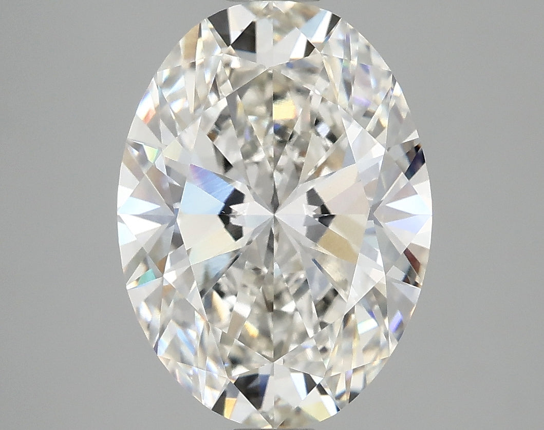 4.03 Carat G-VVS2 Oval Lab Diamond