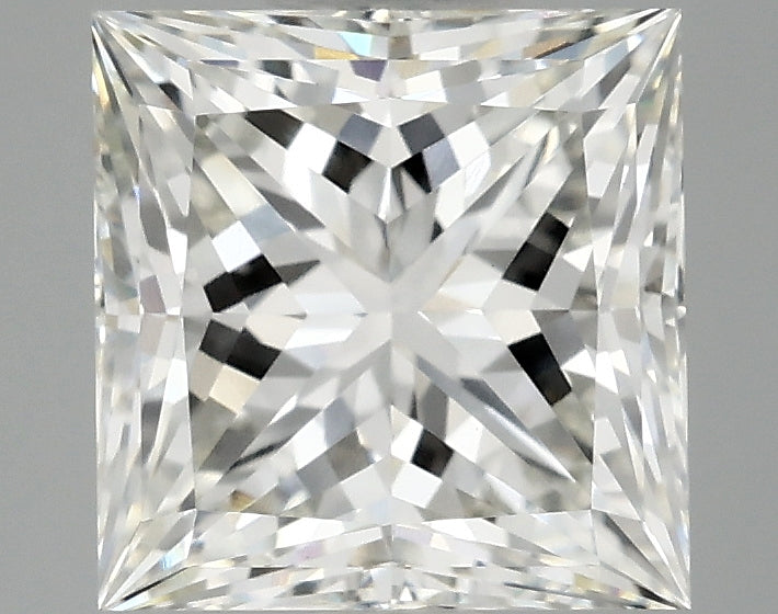 2.90 Carat G-VVS2 Princess Lab Diamond