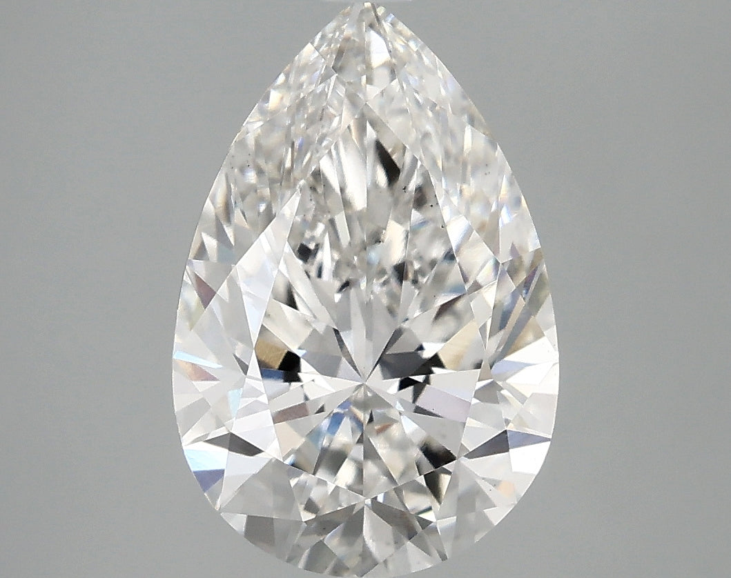 3.14 Carat F-VS2 Pear Lab Diamond