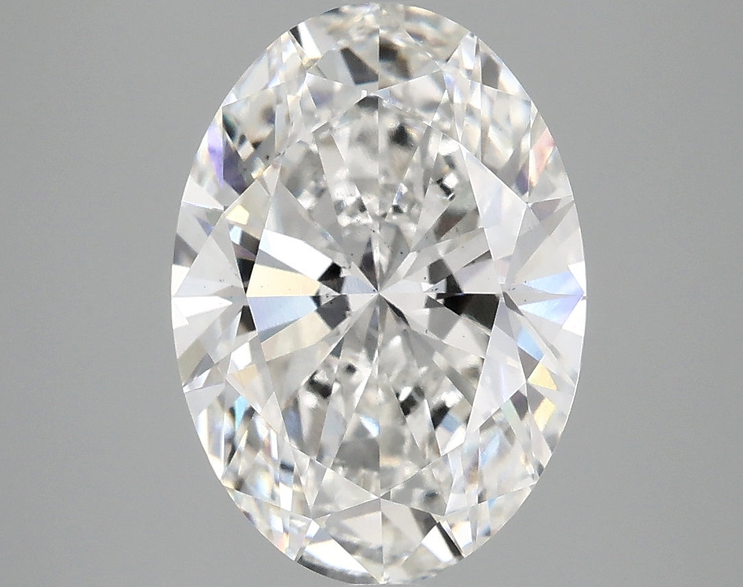 3.87 Carat F-VS2 Oval Lab Diamond