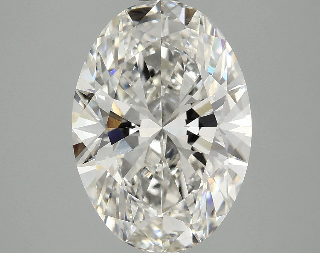 3.80 Carat F-VS1 Oval Lab Diamond