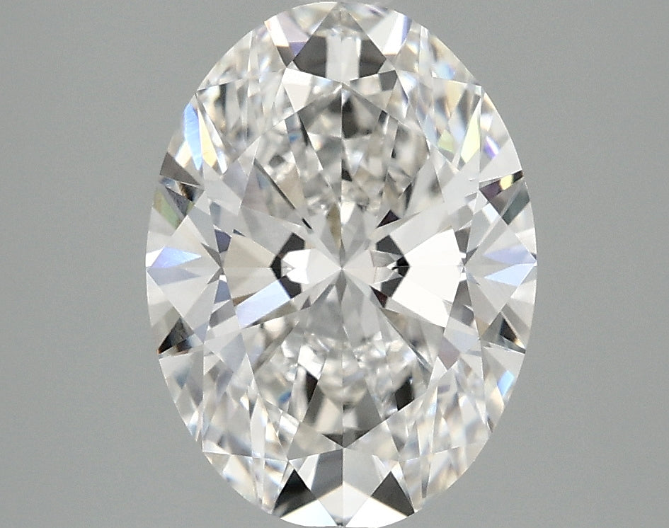 3.05 Carat F-VVS2 Oval Lab Diamond