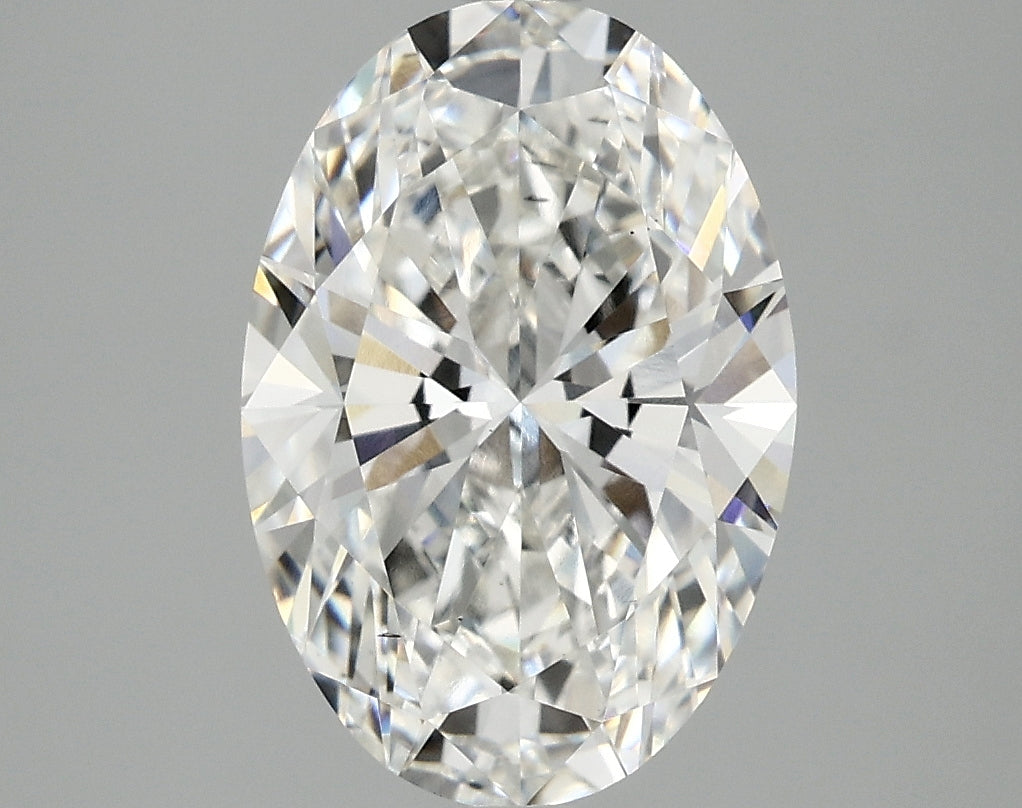 3.05 Carat F-VS2 Oval Lab Diamond