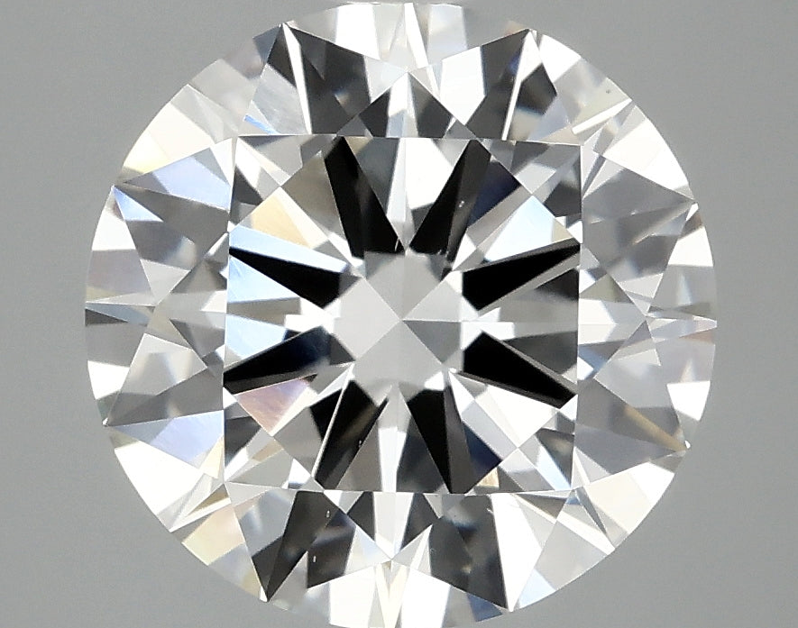 3.83 Carat G-VS2 Round Lab Diamond