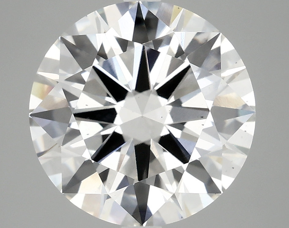 4.81 Carat F-VS2 Round Lab Diamond