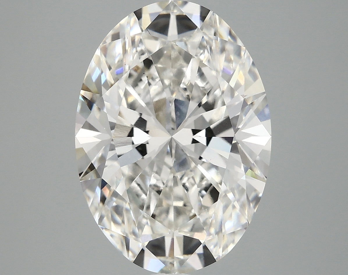 5.00 Carat G-VS1 Oval Lab Diamond