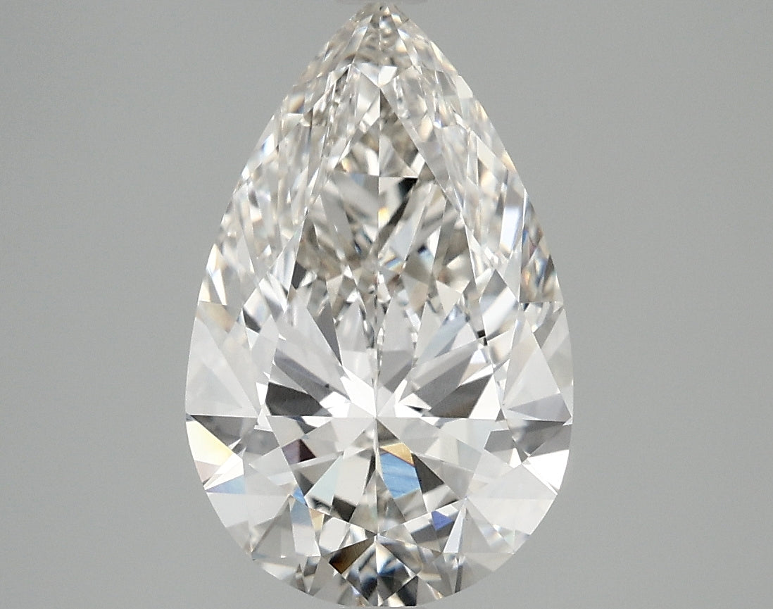 3.02 Carat G-VS1 Pear Lab Diamond