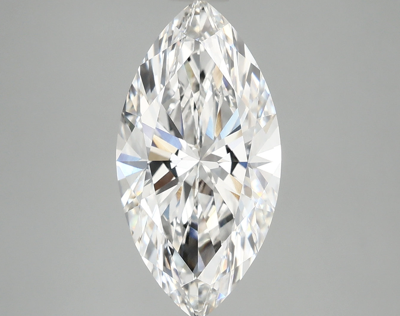 3.73 Carat F-VVS2 Marquise Lab Diamond